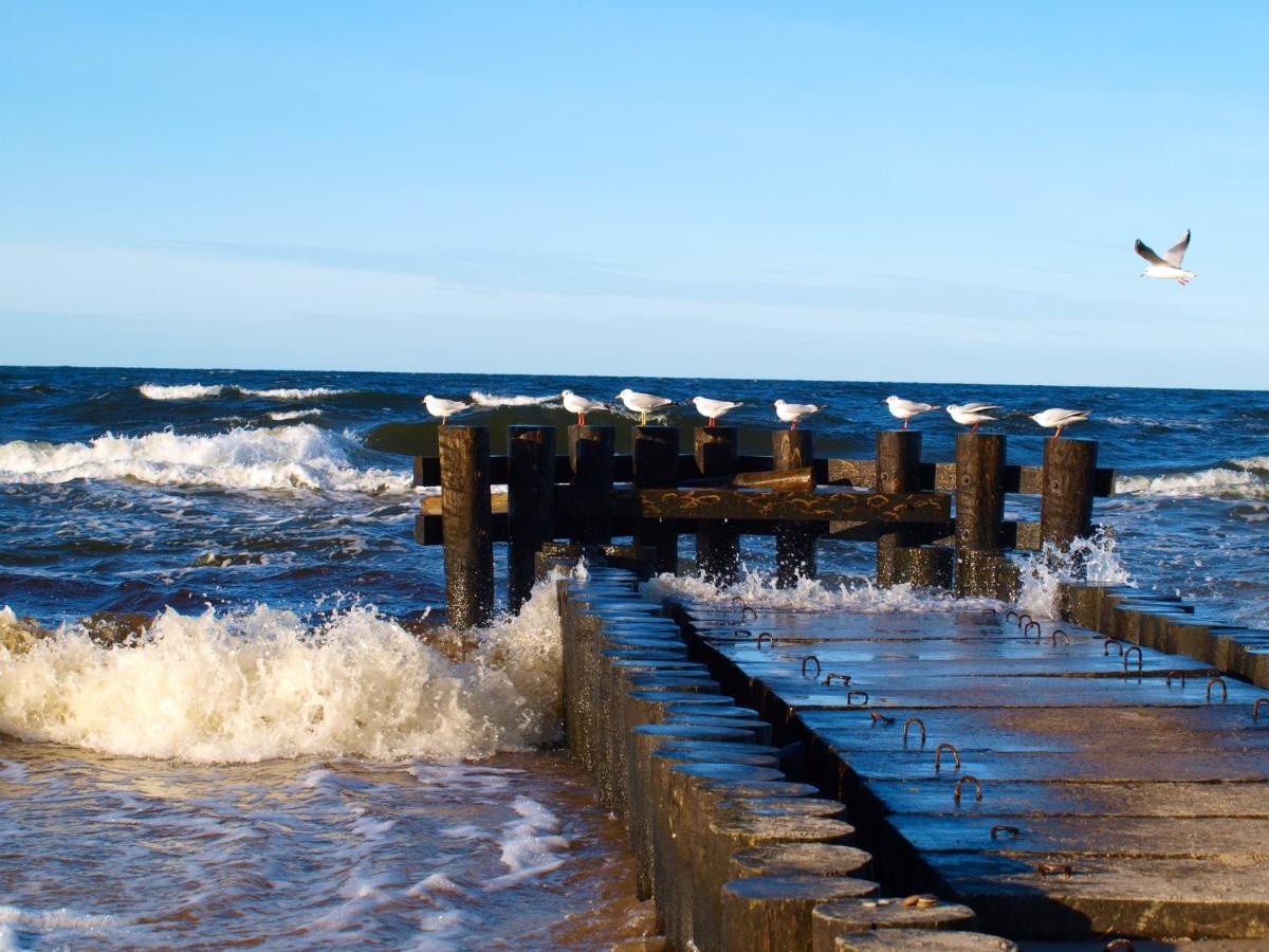 Kolobrzeg, Aqua Sol Polanki Park, Strand 300 M, Schwimmbad, Fitness, Parkplatz, Terasse 外观 照片