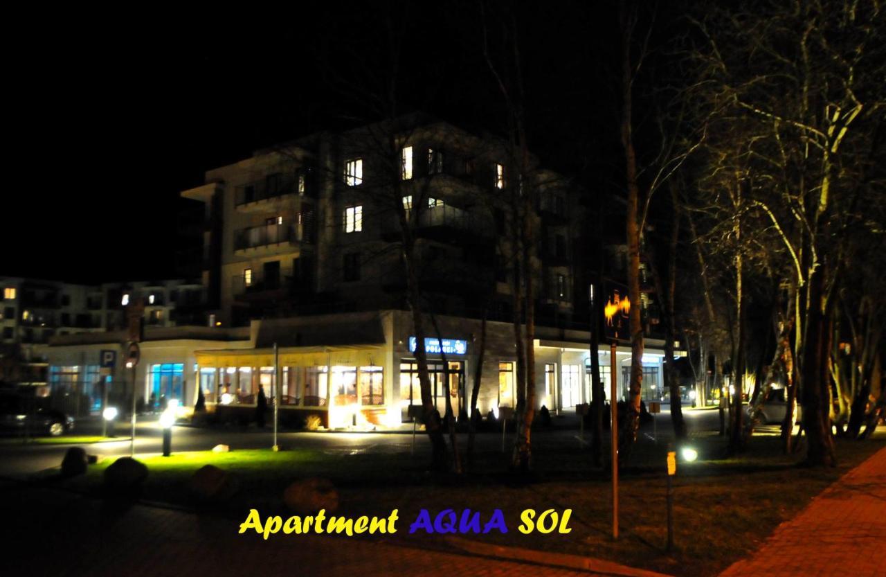 Apartment Aqua Sol Polanki Park Kolberg Schwimmbad, Parkplatz, Sonnige Tarasse 外观 照片