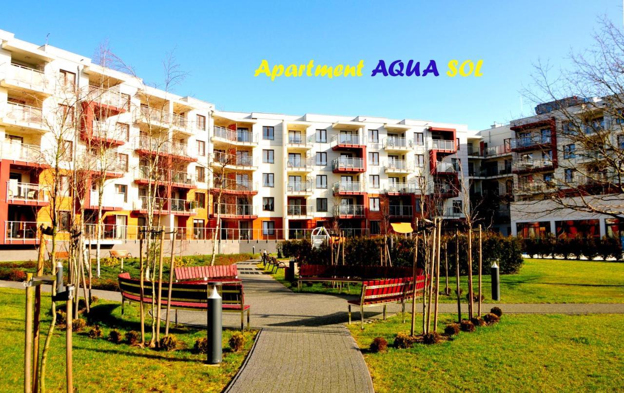 Apartment Aqua Sol Polanki Park Kolberg Schwimmbad, Parkplatz, Sonnige Tarasse 外观 照片